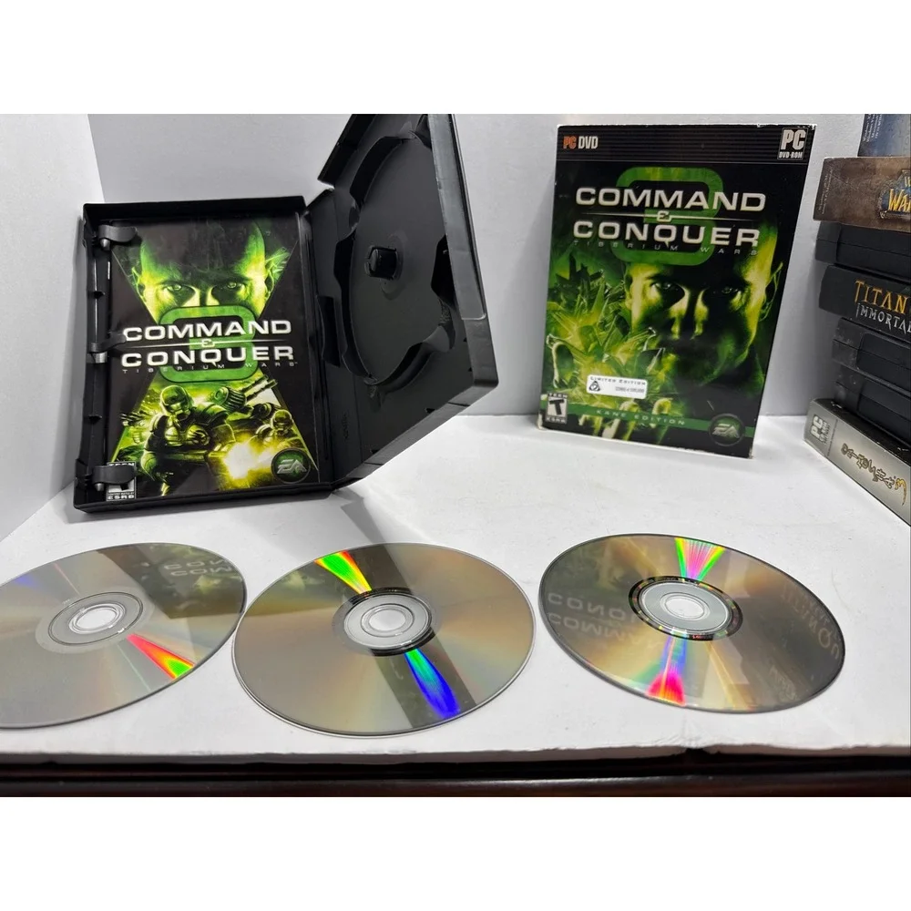 Command & Conquer 3 Tiberium Wars Kane Edition PC DVD Limited Edition RTS Game